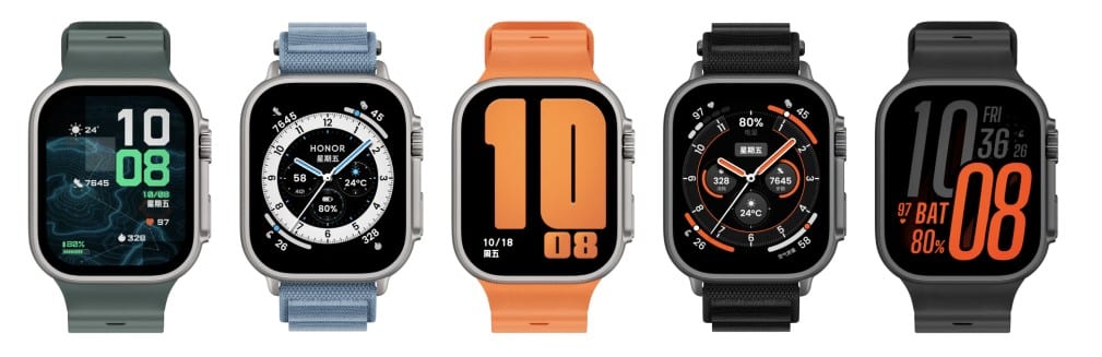 Pantalla AMOLED de 1.97 pulgadas del HONOR Watch Fit 6.