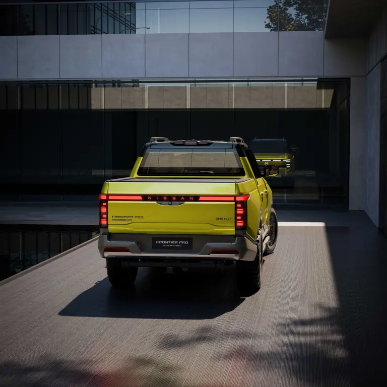 Nissan Frontier híbrida enchufable