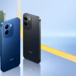 Poco C95 Pro diseño colores negro azul verde